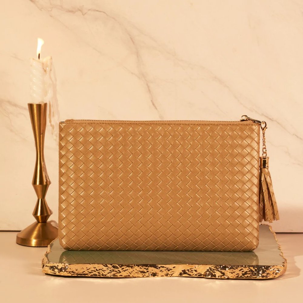 Virginia Wolf Mimi Woven Pouch